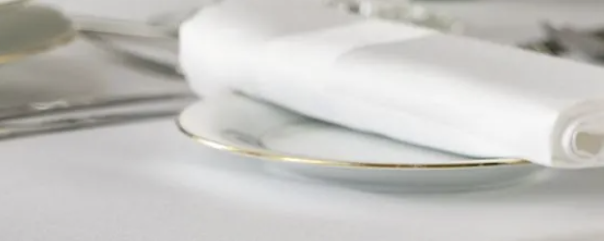 Table linen for care homes