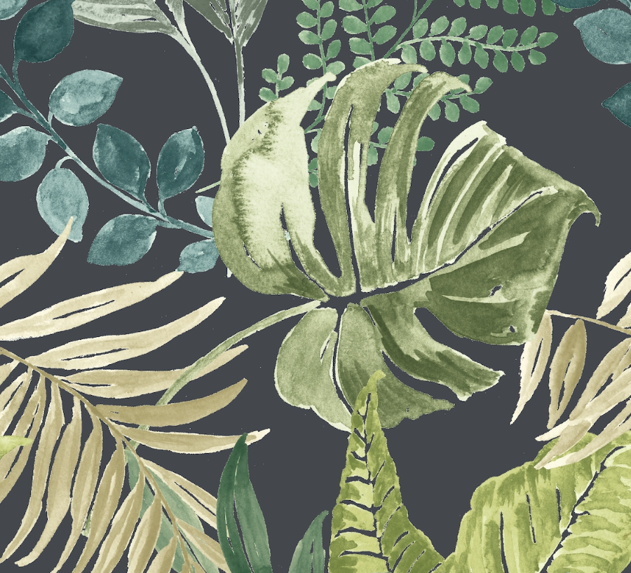 Edmund Bell FR Curtains Foliage Forest