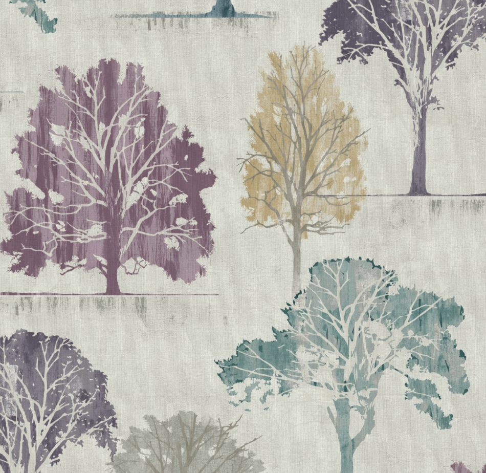 FR Curtains in Edmund Bell Woodland Peacock