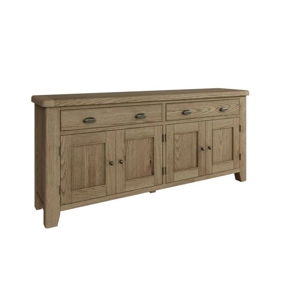 Kettle 4 door large sideboard in Oak with 2 drawers .