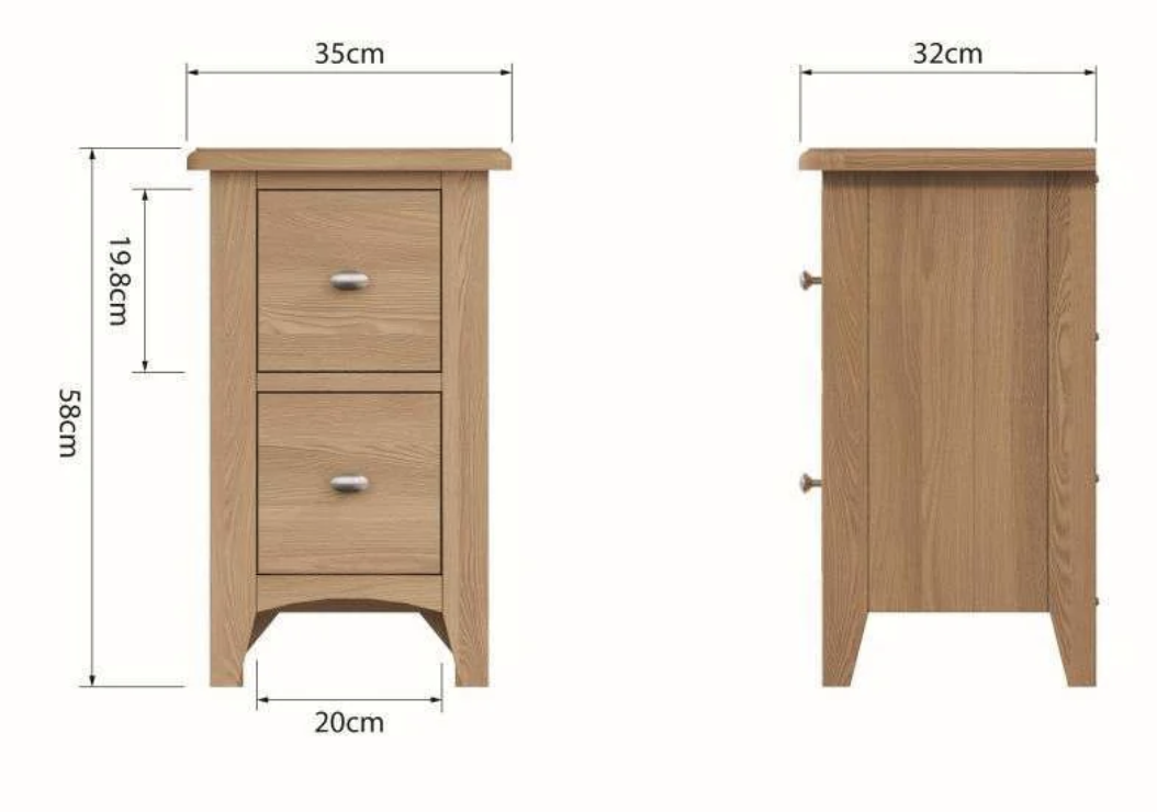 Grange Small Bedside - Image 9