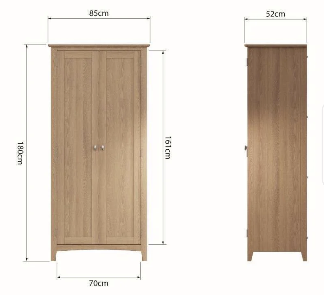 Grange Double Wardrobe - Image 2