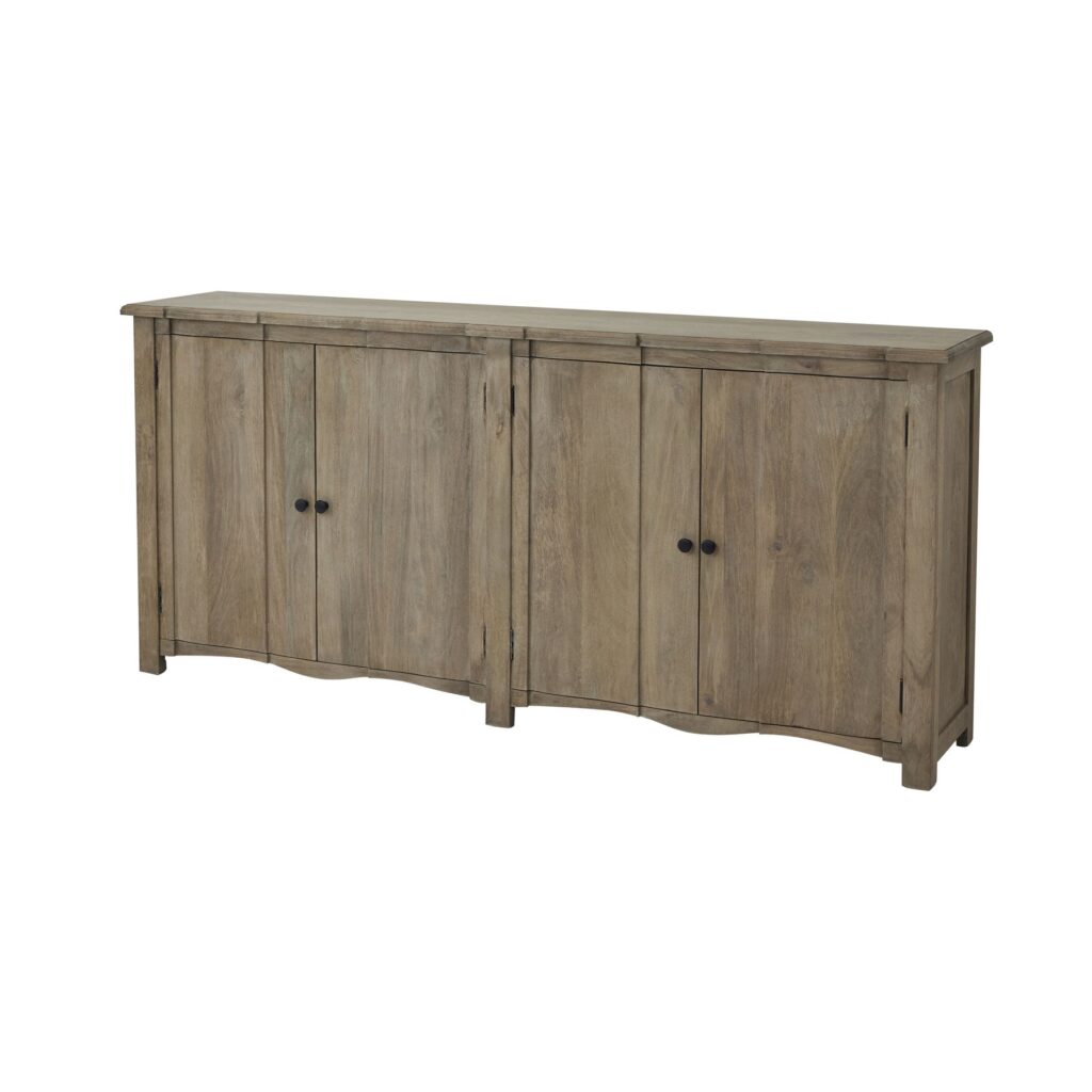 copgrove 4 door solid wood sideboard