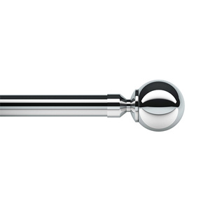 28mm Chrome Eyelet Pole