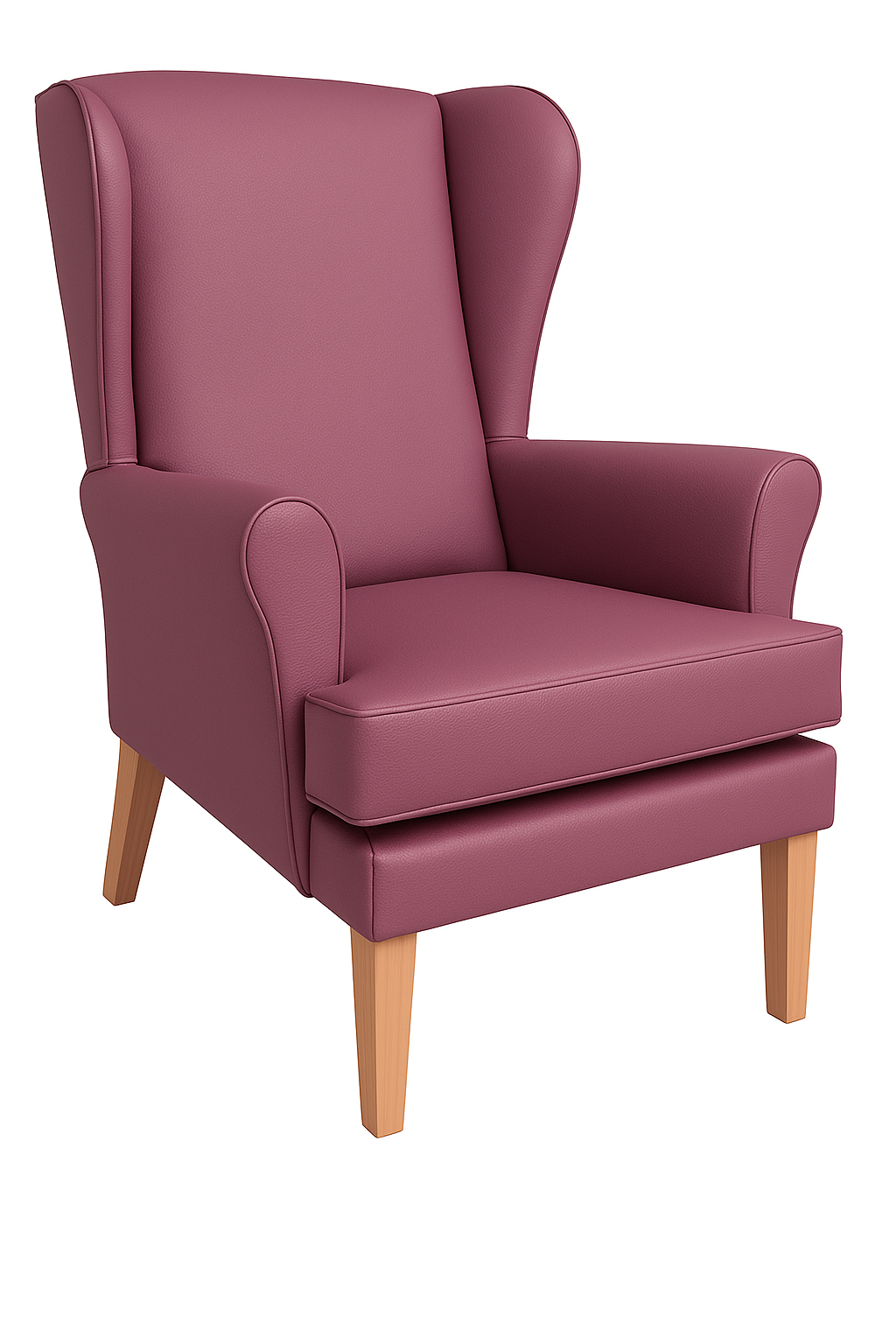 Dovedale Wing Chair Vinyl - Image 3