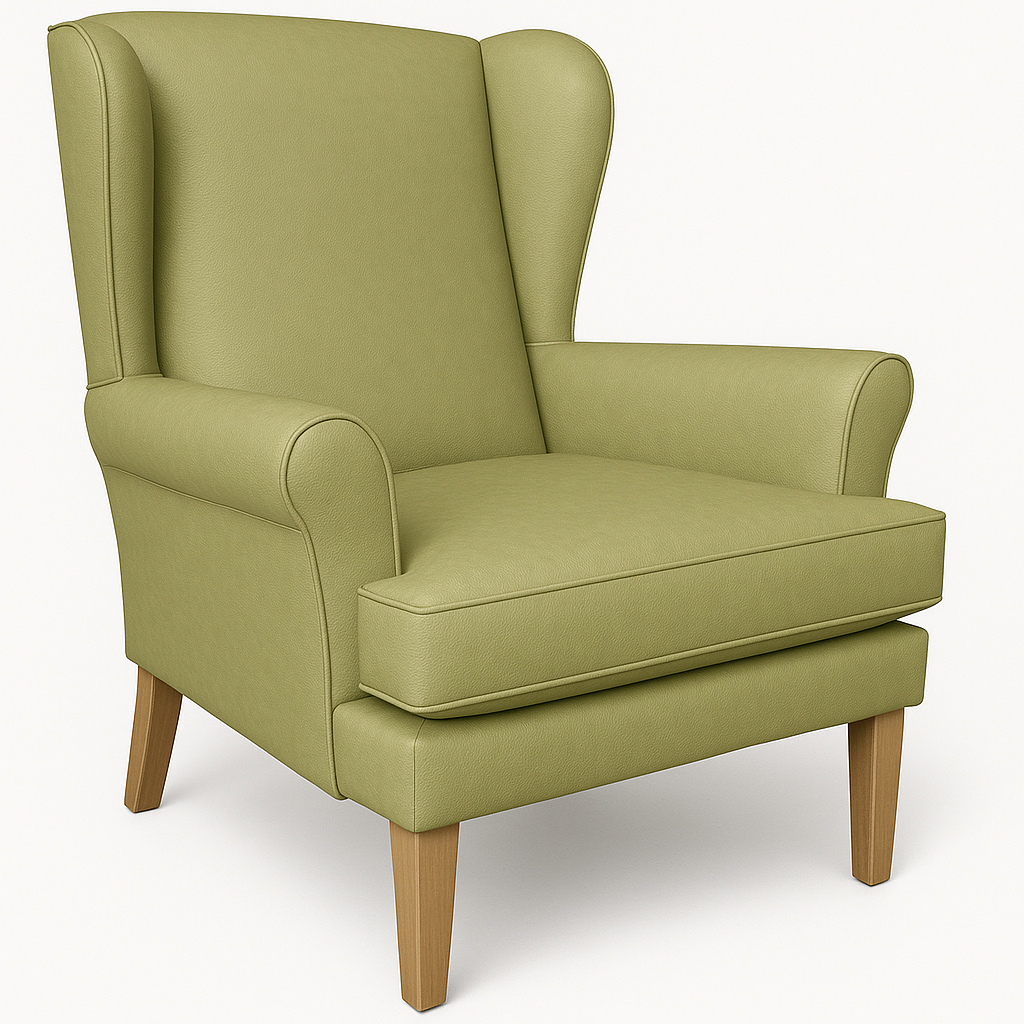 Dovedale Wing Chair Vinyl - Image 7