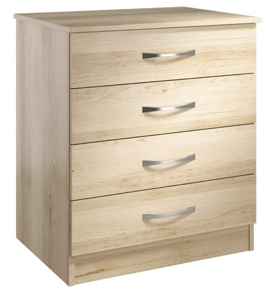 Moreland 4 Drawer Wide Chest.